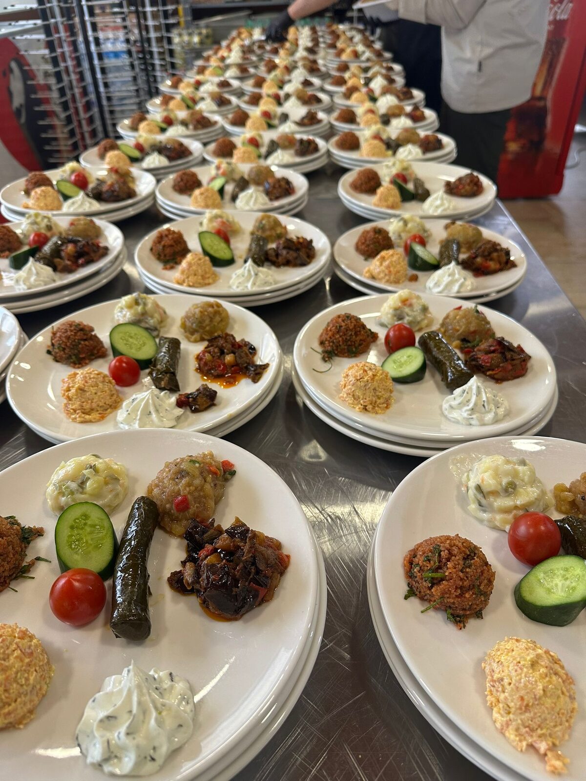 Vural Catering üretiminden bir sunum