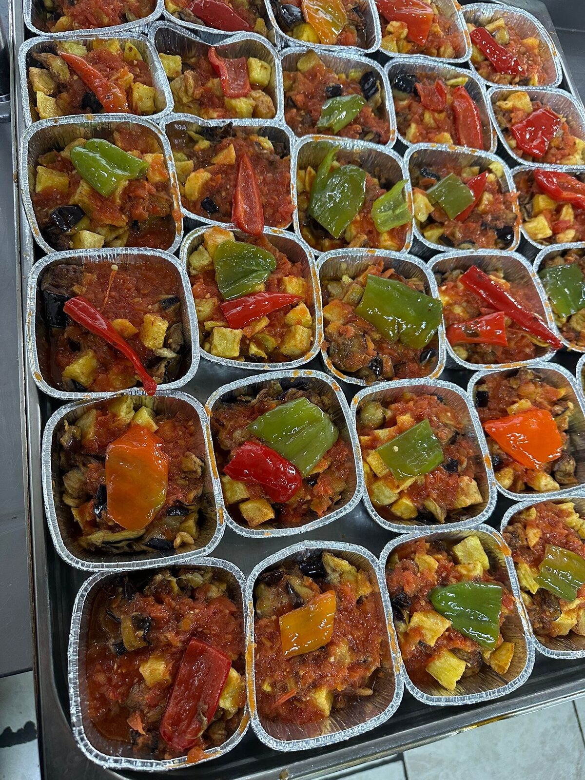 Vural Catering üretiminden bir sunum